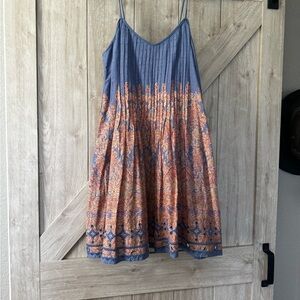 Topshop by Kate Moss Blue dress with beautiful design